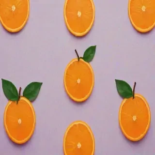 cute orange background