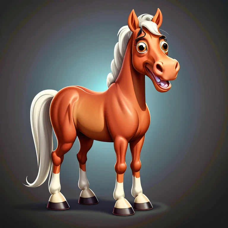 cartoon horse