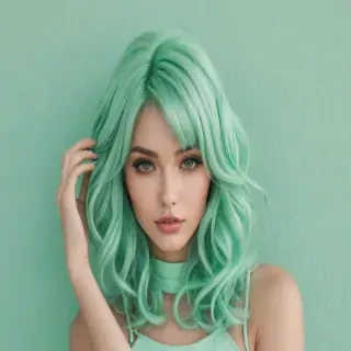 aesthetic mint green