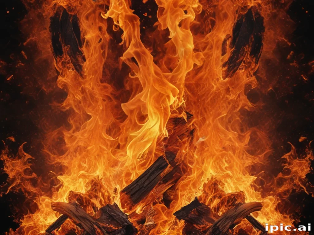 background for fire
