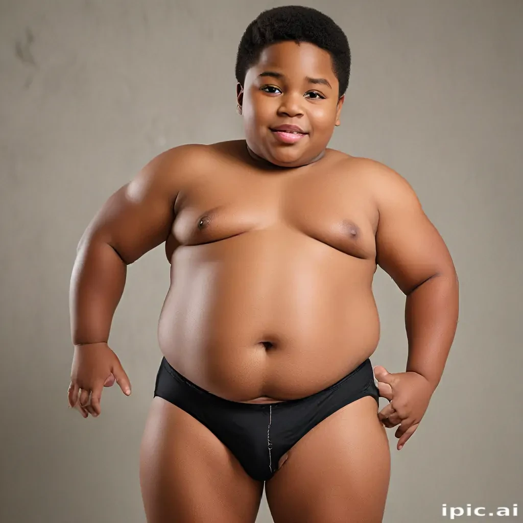 fat black kid