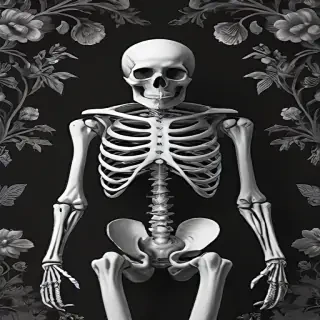 skeleton wallpaper