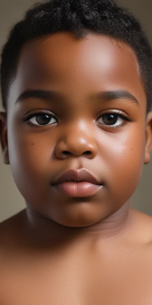 fat black kid