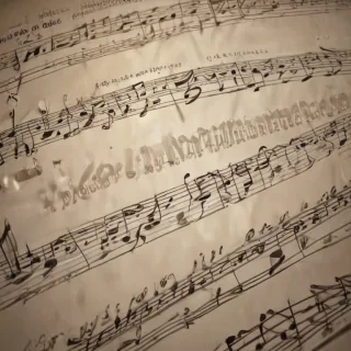 music notes transparent