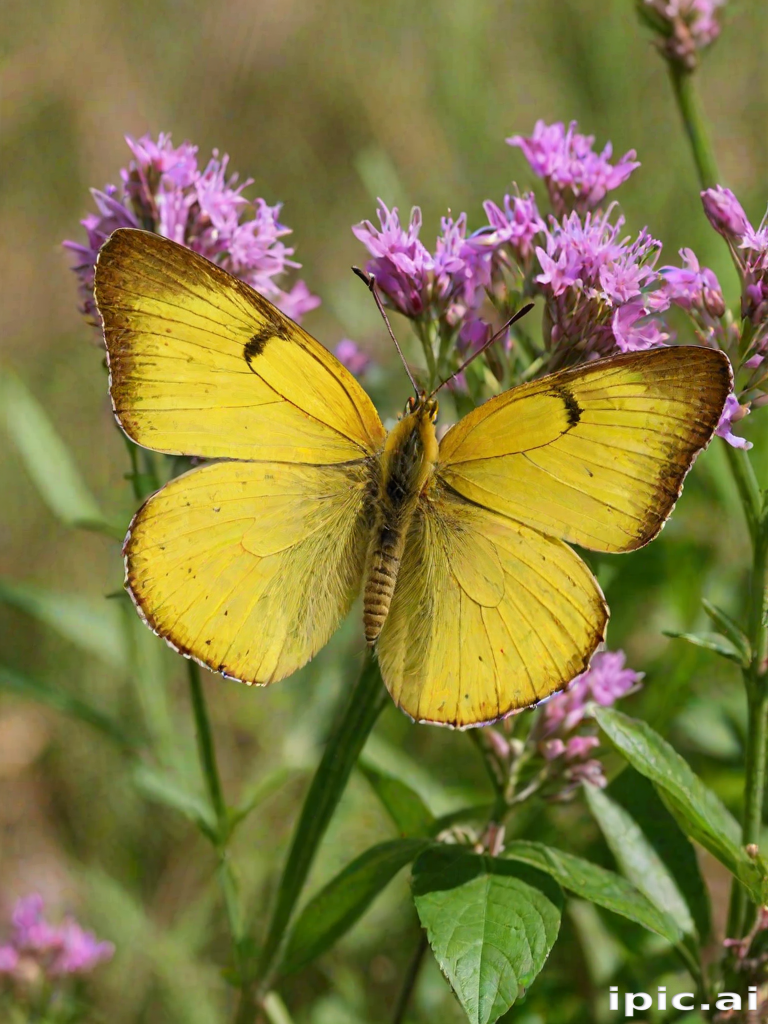 yellow butterfly