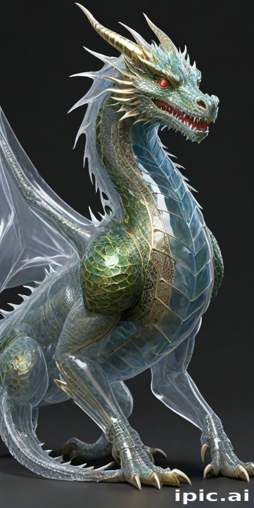 transparent dragon