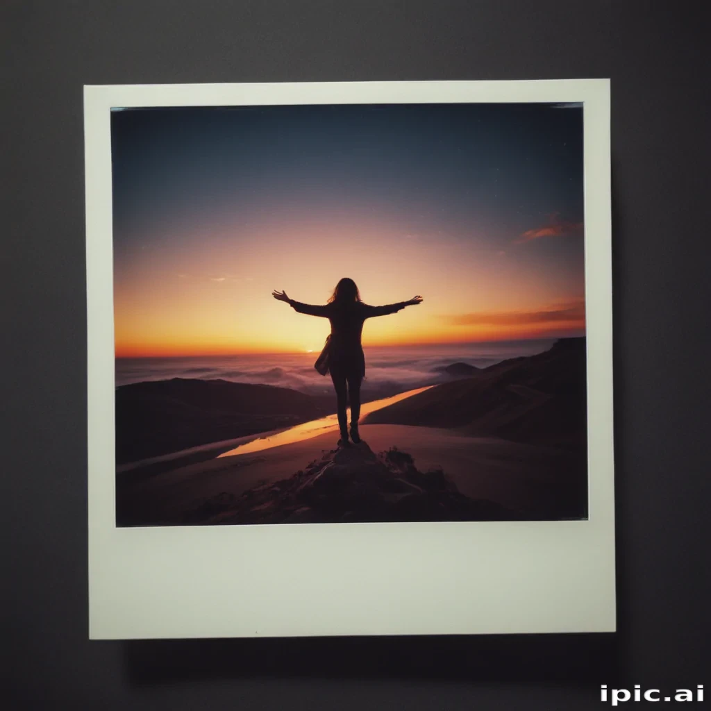 aesthetic polaroid frame