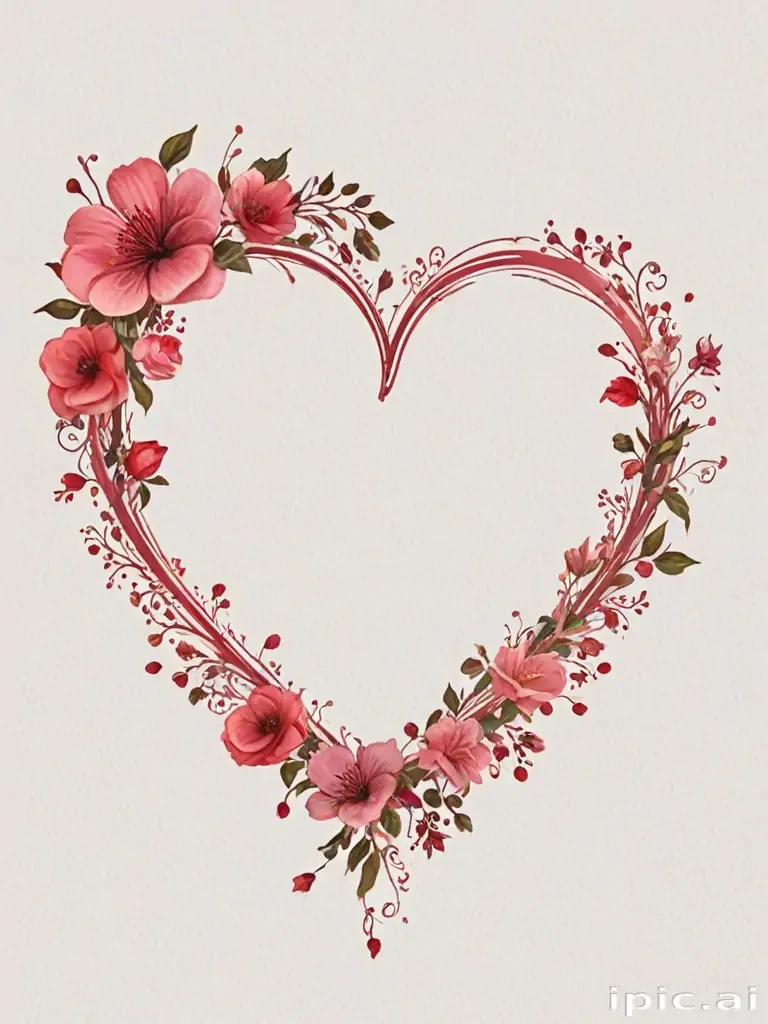 heart border png aesthetic
