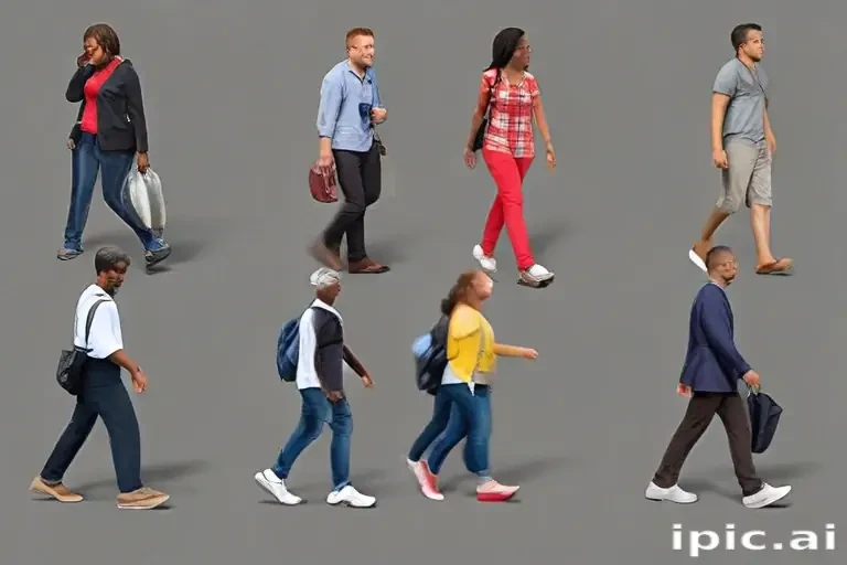 people walk png