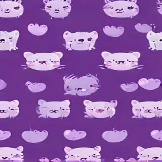cute purple wallpaper