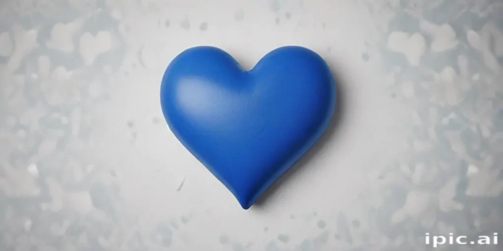blue heart