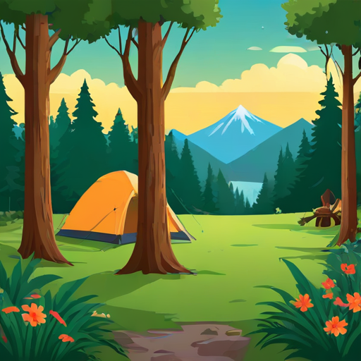 camping background