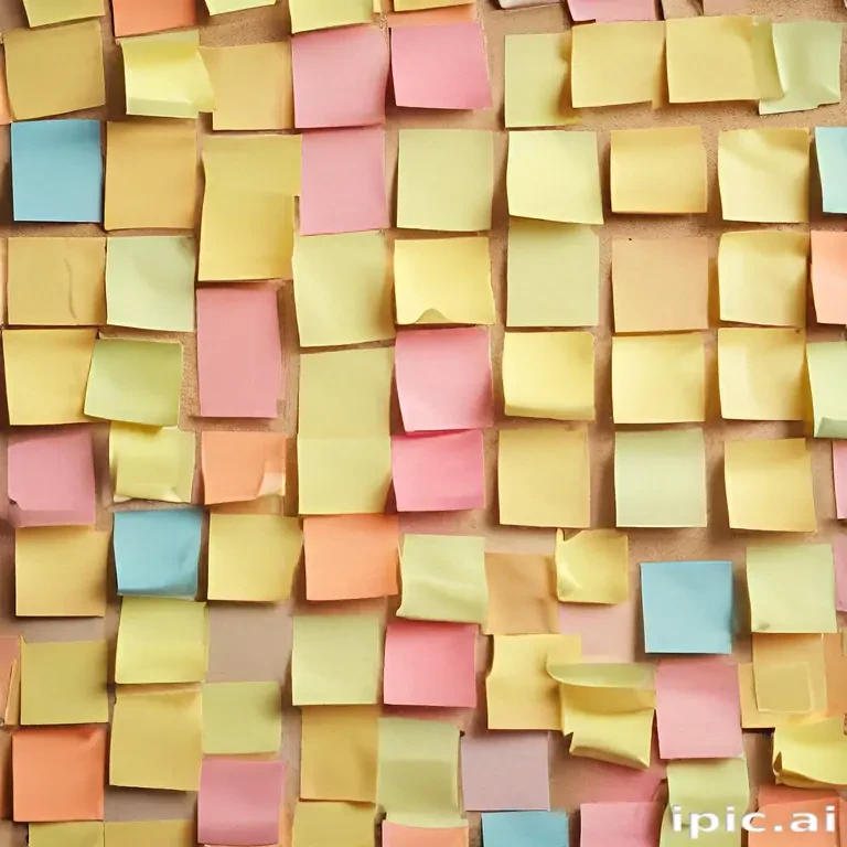 sticky note background