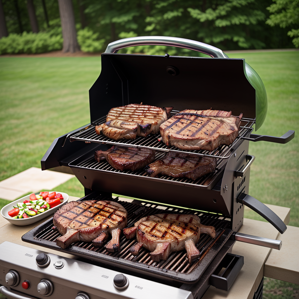 how to grill ribeyes on a gas grill