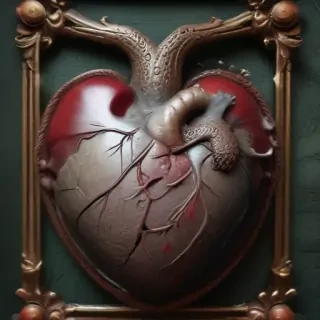 real heart wallpaper