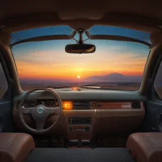 inside a car background