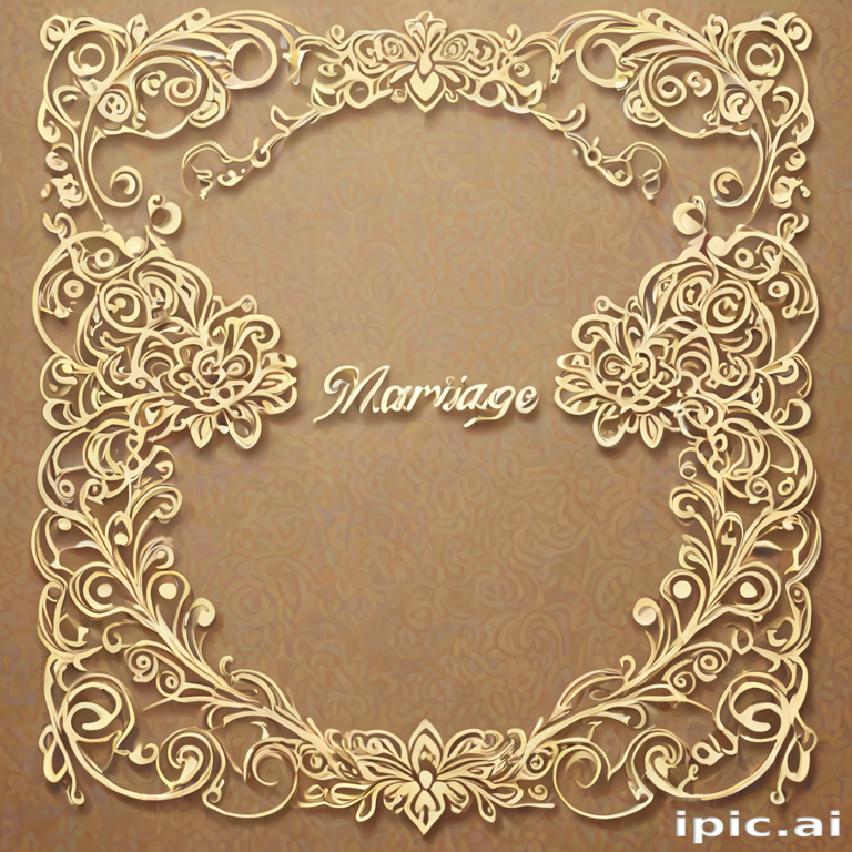 marriage card background