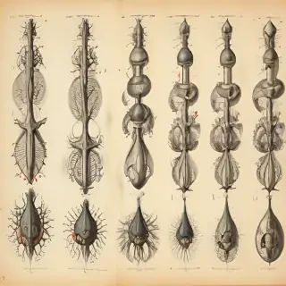 vintage scientific illustrations