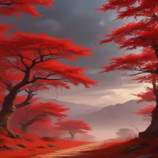 aesthetic red bg