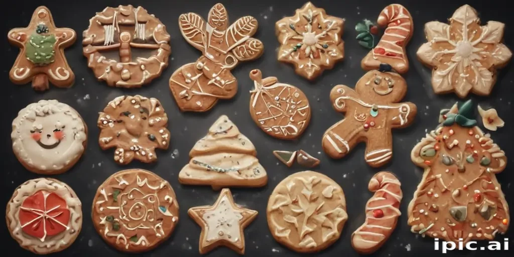 clipart christmas cookies