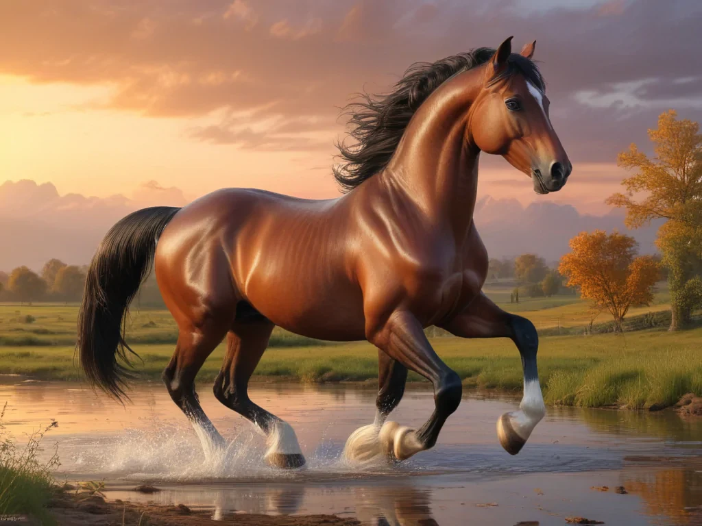 cartoon horse