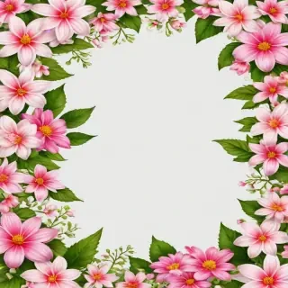 flowers border png