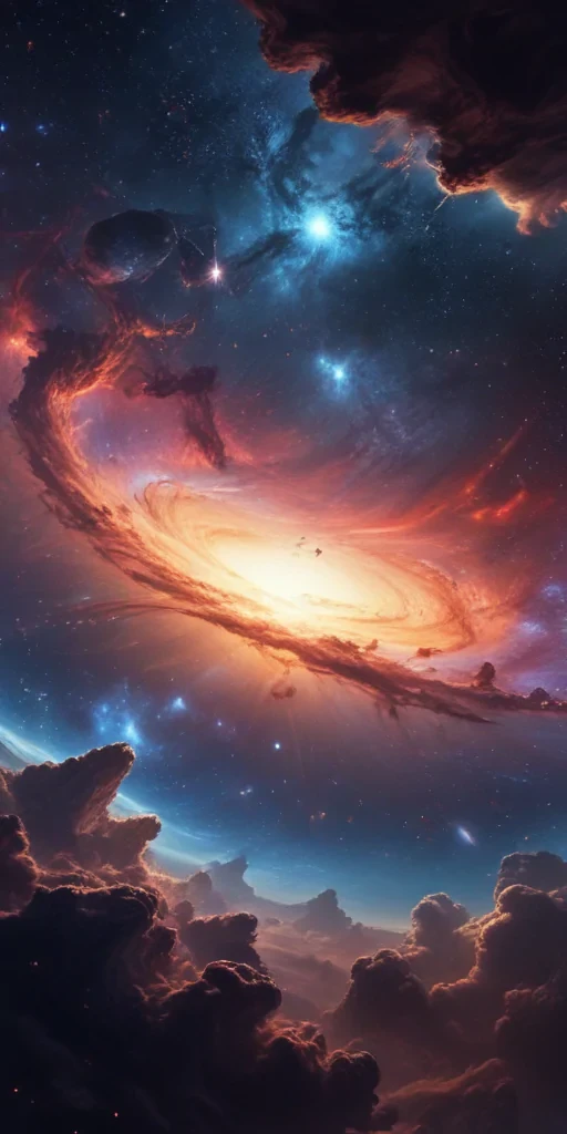 space galaxy background