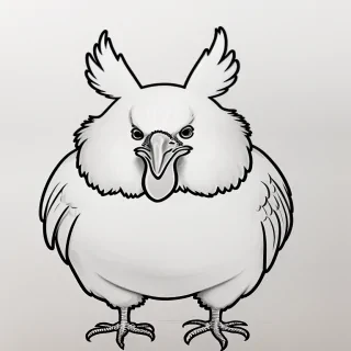 chicken drawing