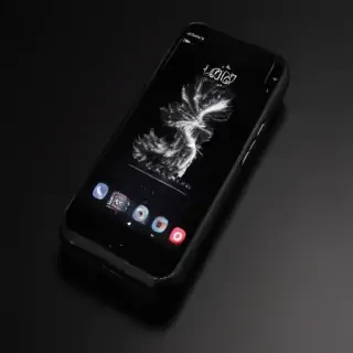 black phone wallpaper