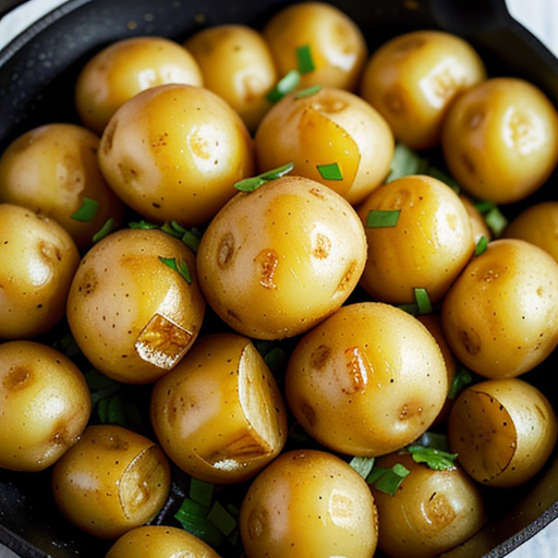 honey gold bite size potatoes