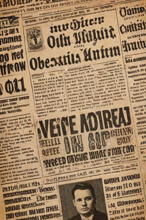 old newspaper background