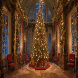 transparent christmas