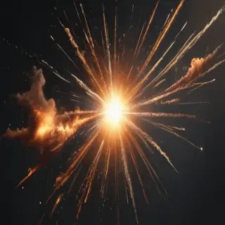 explosion transparent background
