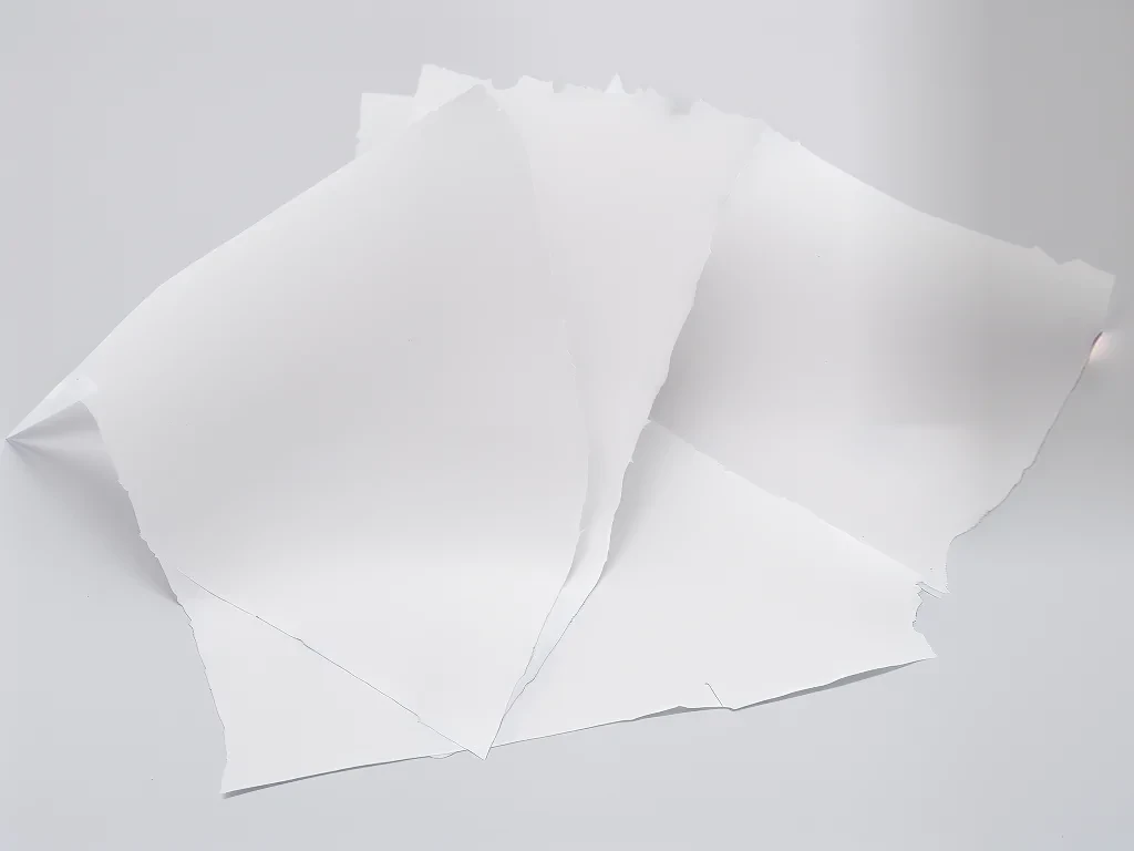 transparent background ripped paper