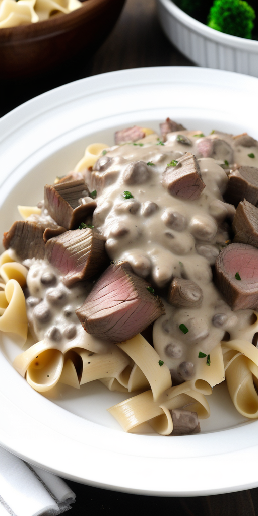 leftover prime rib beef stroganoff