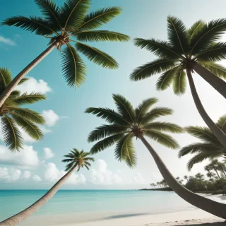 aesthetic palm tree wallpaper