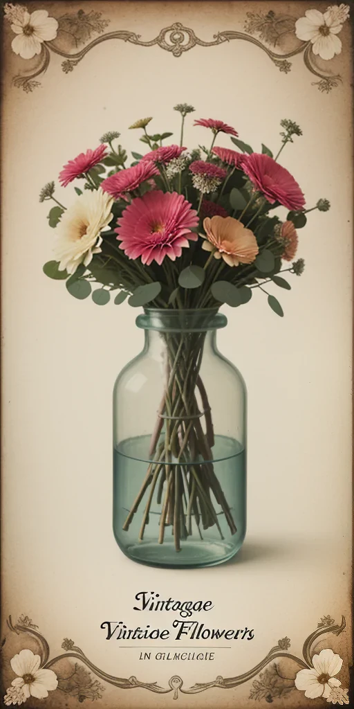 vintage flowers
