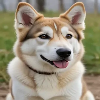 alaskan husky shepherd