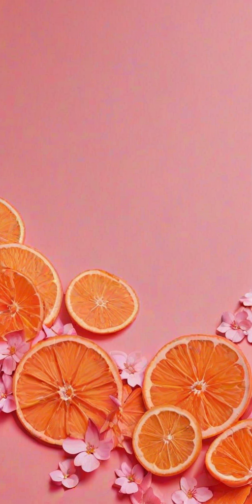 pink and orange aesthetic wallpaper