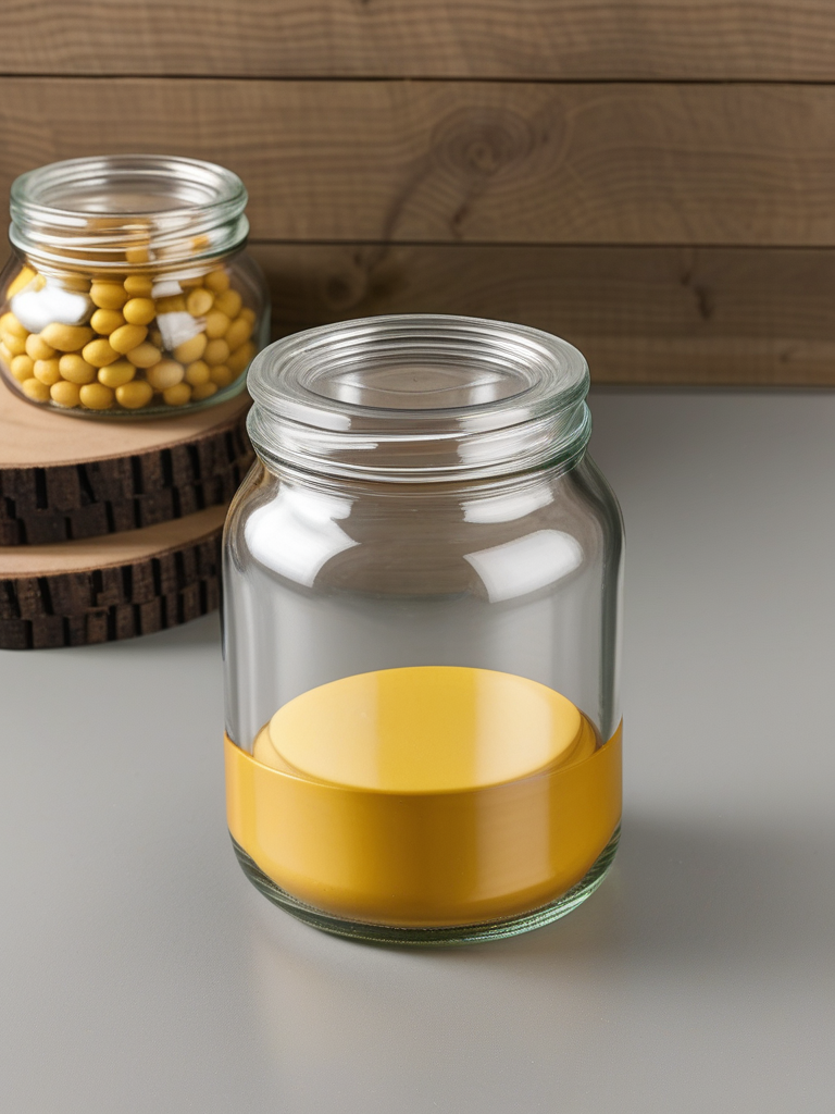 8oz glass jars with lids