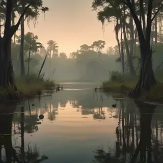 swamp background