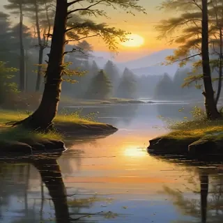 oil painting wallpaper
