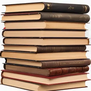 books stacked png