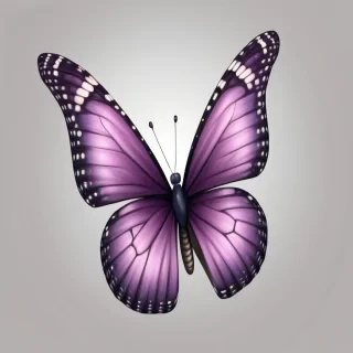 purple butterfly png