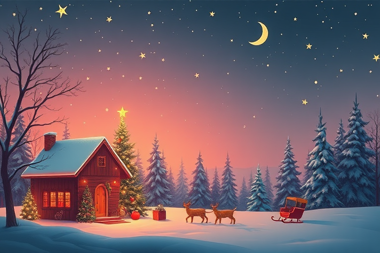 simple christmas wallpaper