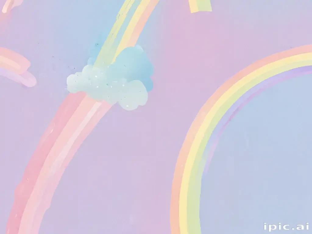 pastel rainbow png
