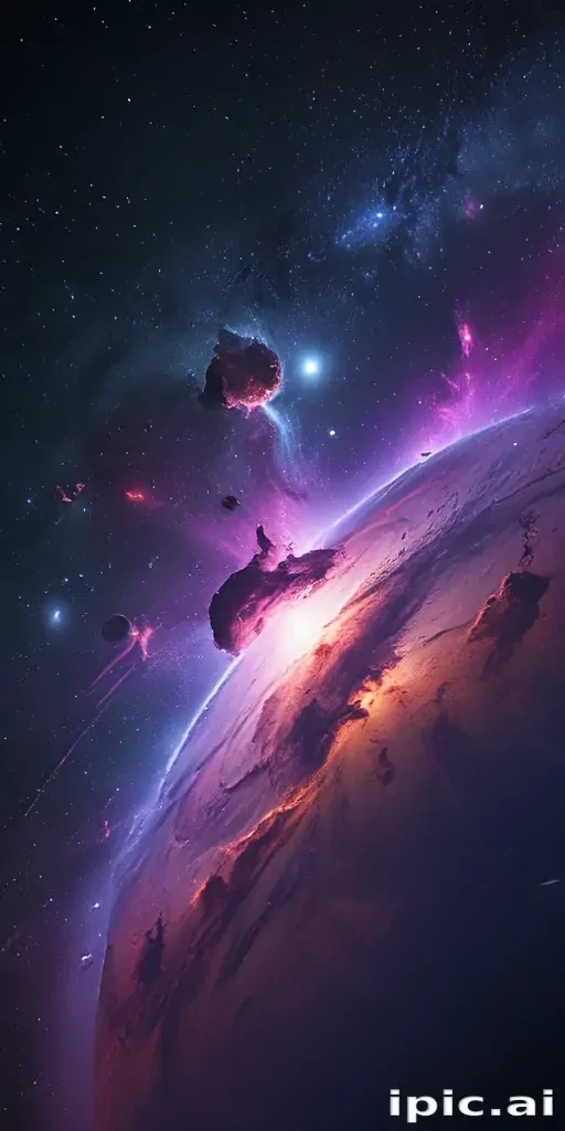 space wallpaper 4k phone