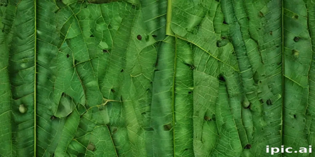 green leaf background
