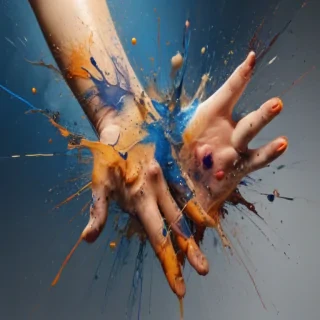paint splatter transparent