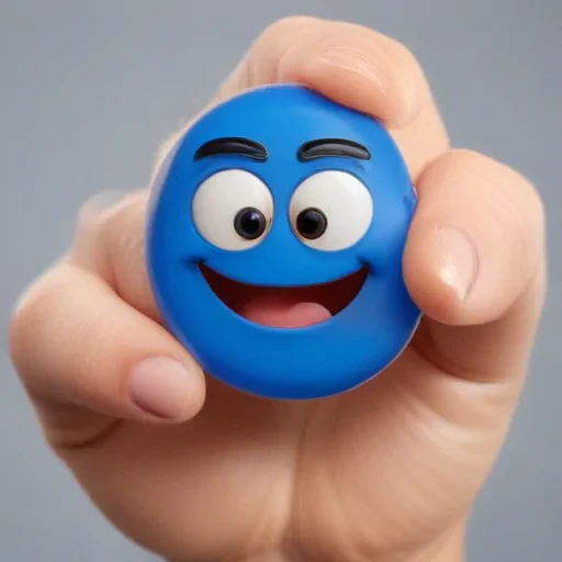 blue thumbs up emoji